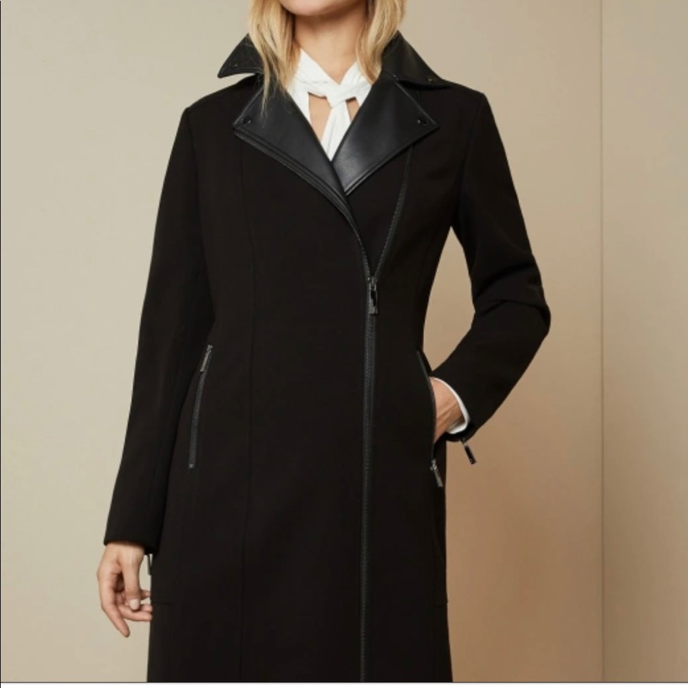 TED BAKER BYYRA
Collared biker coat